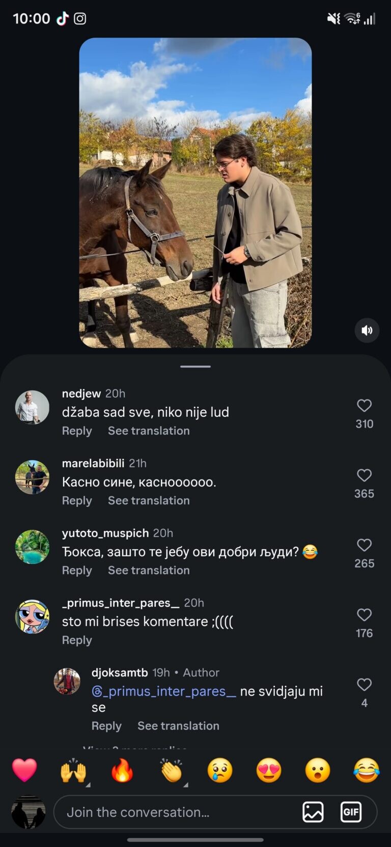 Prilog uz prijavu o licu Đorđe Ković